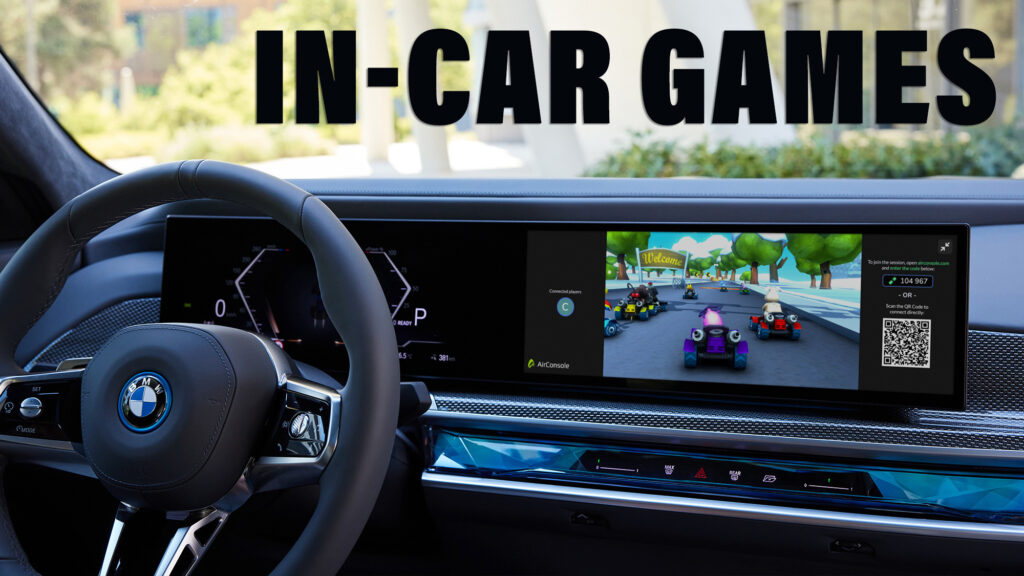 BMW yangi avtomobillarda o'yin o'ynash va smartfonlarni kontroller sifatida ishlatish haqida izoh berdi
