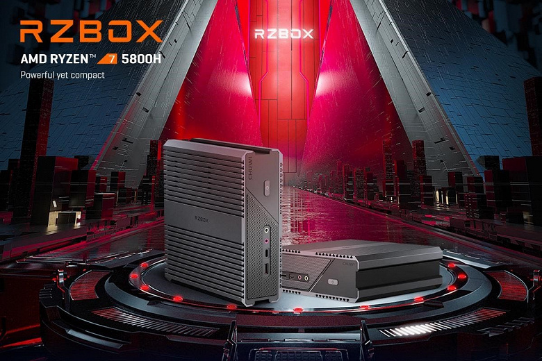 700 dollarga 8 yadroli Ryzen 7 5800H, 16 GB operativ xotira va 512 GB SSD bilan mini kompyuter Chuwi RZBOX 2022 taqdim etildi