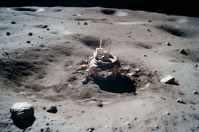 NASA kosmik kemasi Oyda Yaponiya moduli qulagan joyni topdi