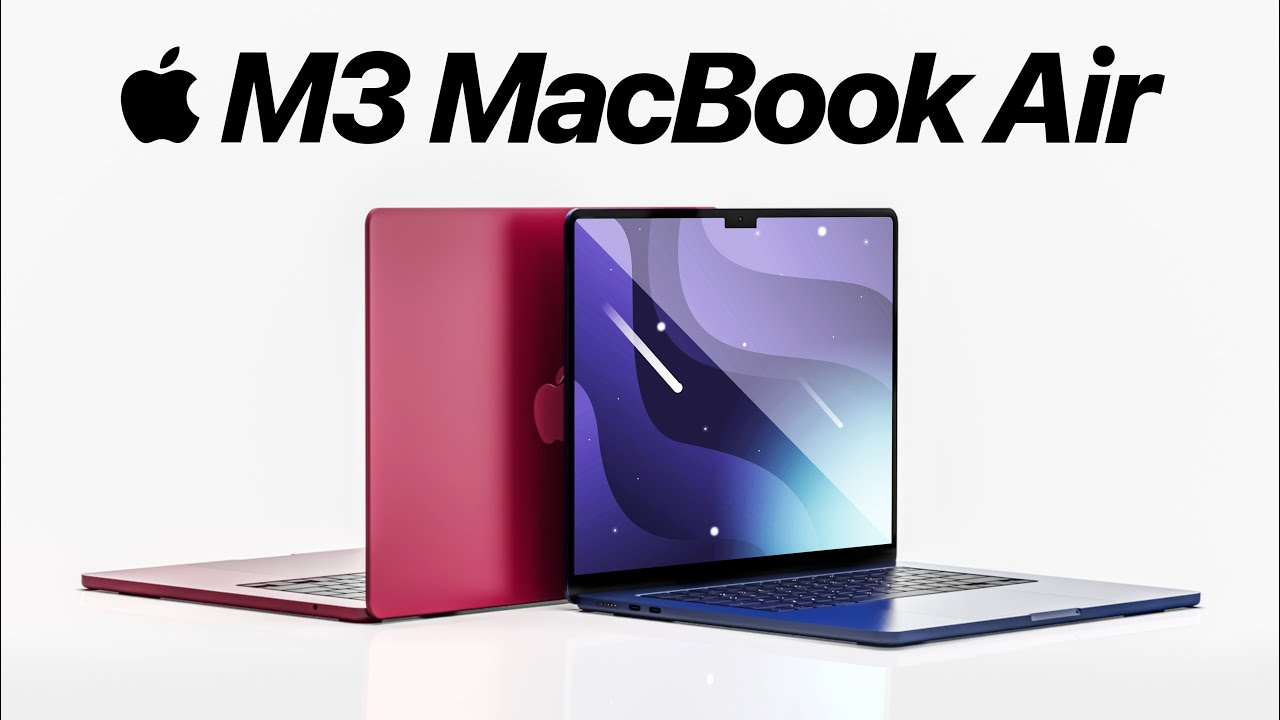 Yangi MacBook Air hali ham kutilganidan kuchliroq bo'ladi. Yangi mahsulotlar yangi M3 chipni oladi